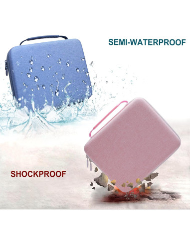 Funda Rosa LTGEM para Etiquetadora Brother P-Touch PT-D610BT