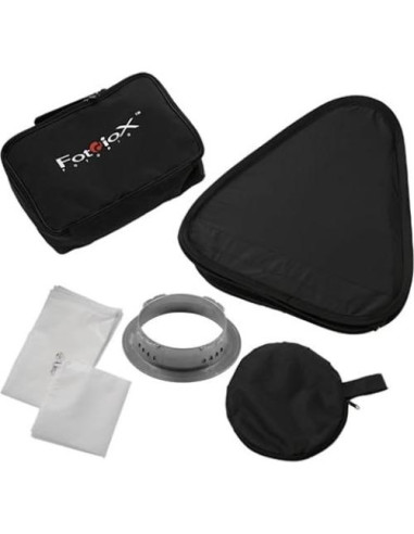 Softbox Plegable Fotodiox Pro 60x60 cm con Rejilla Eggcrate