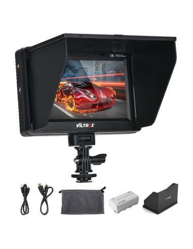 Monitor de Campo VILTROX DC-70 II 7" 4K HDMI con Batería