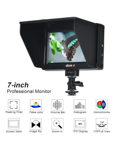 Monitor de Campo VILTROX DC-70 II 7" 4K HDMI con Batería 2