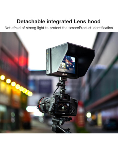 Monitor de Campo VILTROX DC-70 II 7" 4K HDMI con Batería