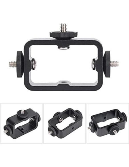 Soporte Triple de Zapata Fría Walway para Monitores y Micrófonos