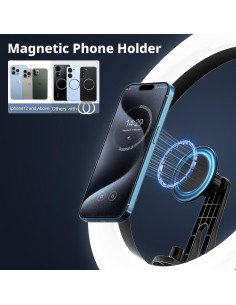 Anillo de Luz Eicaus 30.48 cm con Trípode 170 cm Ajustable 2