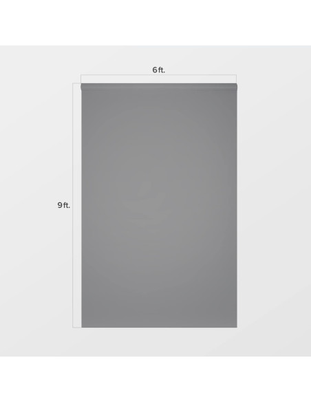Pantalla de Fondo Gris Julius Studio 1.83 x 2.74 m 150 GSM