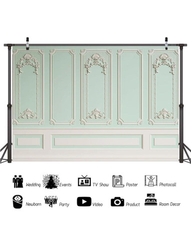 Fondo Fotográfico Vintage 300x180cm Vinilo Zling