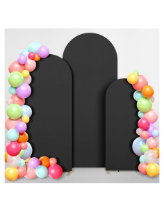 Cubierta de Fondo Arqueado Dofilachy - 3 Fundas Spandex Negros