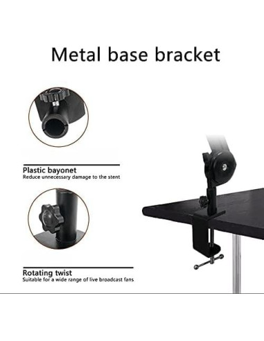 Soporte de Brazo de Micrófono Melon Audio GAZ-40 Plegable