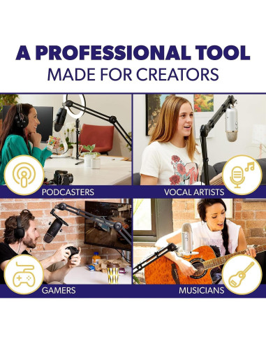 Soporte de Brazo de Micrófono Melon Audio GAZ-40 Plegable