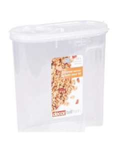 Contenedor de Cereal Tellfresh DÉCOR 3L Hermético Apilable