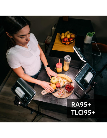 Luz de Video LED Bi-Color Viltrox 18W 2800K-6800K CRI 95+