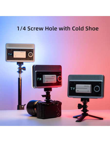 Luz de Video LED Bi-Color Viltrox 18W 2800K-6800K CRI 95+