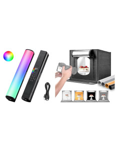 Barra de Luz RGB NEEWER 50W con Batería 2550mAh y 17 Escenas