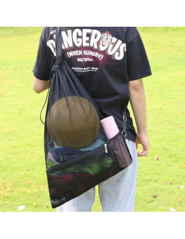 Bolsa de Playa de Malla Grande NATURAL STYLE 66x46 cm