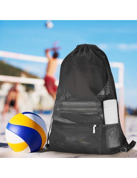 Bolsa de Playa de Malla Grande NATURAL STYLE 66x46 cm