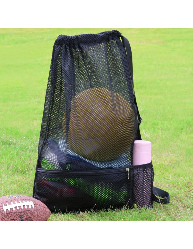 Bolsa de Playa de Malla Grande NATURAL STYLE 66x46 cm