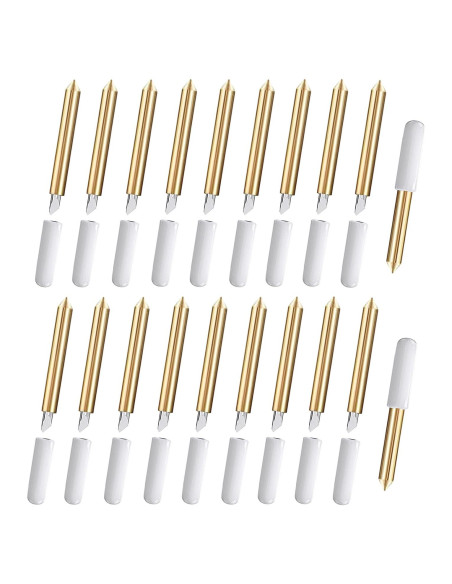 Cuchillas de Punta Fina Premium Niantime 20 Pcs para Maker y Explore