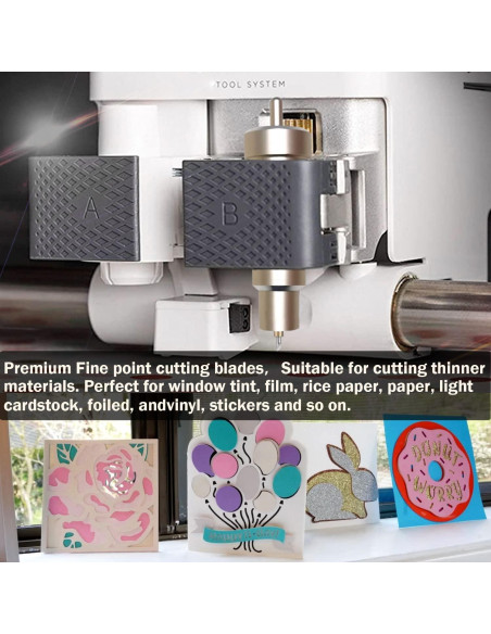 Cuchillas de Punta Fina Premium Niantime 20 Pcs para Maker y Explore