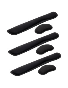 Conjunto de Reposamuñecas Ergonómicos Mind Reader, 3 pcs