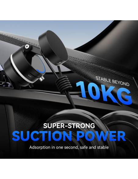 Soporte para Teléfono con Succión Magnética Sanqi XO-C170 Negro