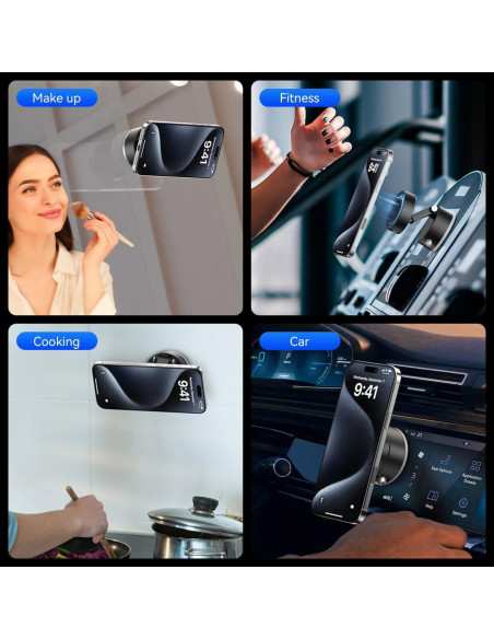 Soporte para Teléfono con Succión Magnética Sanqi XO-C170 Negro