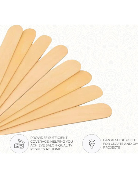 Aplicadores de Madera Premium ForPro 100 Unidades 15.24 cm