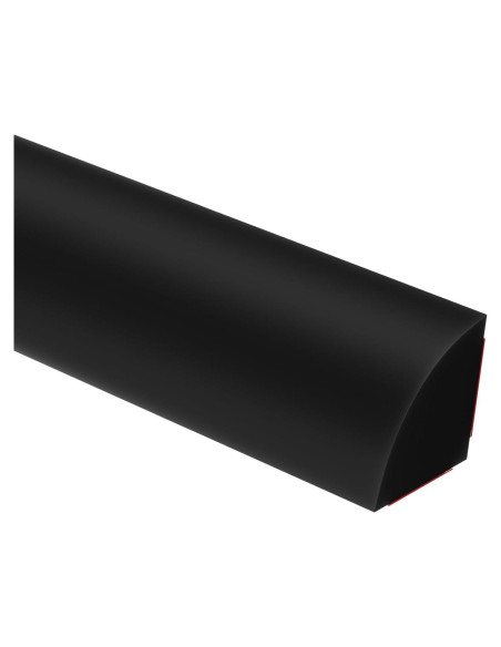 Moldura Flexible Duzzy 20 Pulgadas Negra Autoadhesiva para Bordes