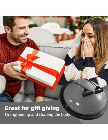 Bola de Equilibrio CDEN con Bandas de Resistencia - 58.4 cm