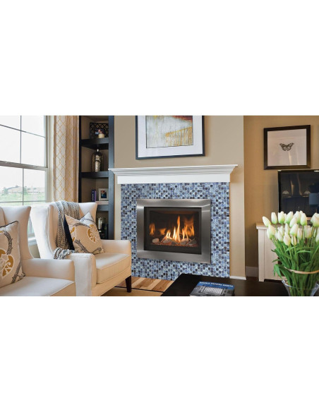 Azulejo de vidrio autoadhesivo CASAPALACE 30.48x30.48 cm azul