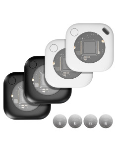 Air Tags 4 Pack Rastreador Bluetooth WarmSea - iOS, Impermeable