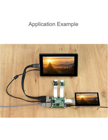 Mini Base Board para Raspberry Pi CM4 Waveshare - Conector GPIO 40PIN