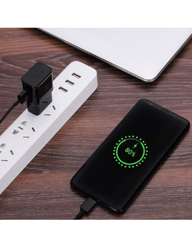 Cargador Rápido Adaptativo VOLT PLUS TECH 15W USB-C Paquete de 2