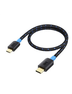 Cable USB C a Micro USB 0.3m Cable Matters 3A 480Mbps
