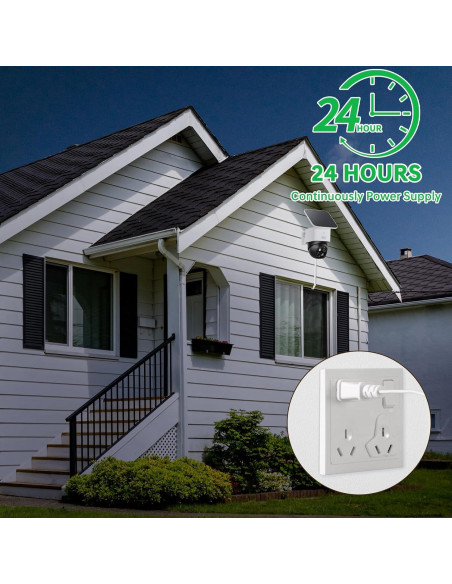 Adaptador de Corriente 9.14m Wochel para Eufy Security