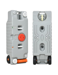 Tanque de Agua Portátil YITAHOME 75L con Ruedas y Asa