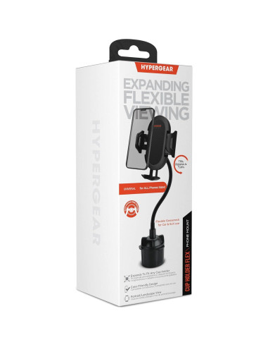 Soporte para Teléfono en Portavasos HyperGear - Ajustable 360