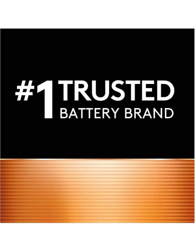 Baterías Alcalinas Duracell 9V CopperTop - Paquete de 12