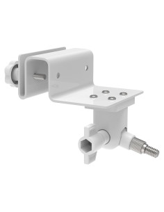 Soporte para canalón Holicfun para cámaras de seguridad blanco