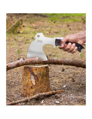 Hacha de Camping JXE JXO 24.1 cm Mango Completo con Funda