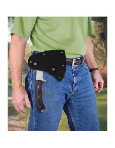 Hacha de Camping JXE JXO 24.1 cm Mango Completo con Funda