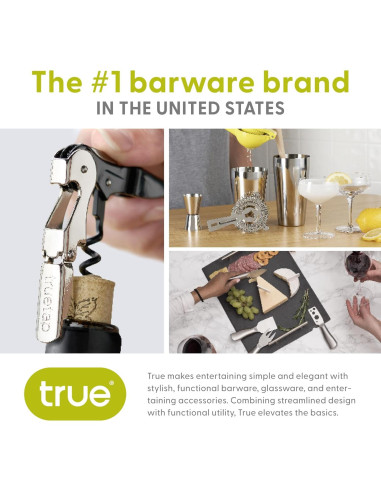 Set de Cuchillos de Queso Verdadero 4 Piezas Acero Inoxidable