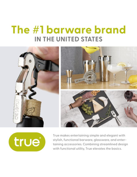 Set de Cuchillos de Queso Verdadero 4 Piezas Acero Inoxidable