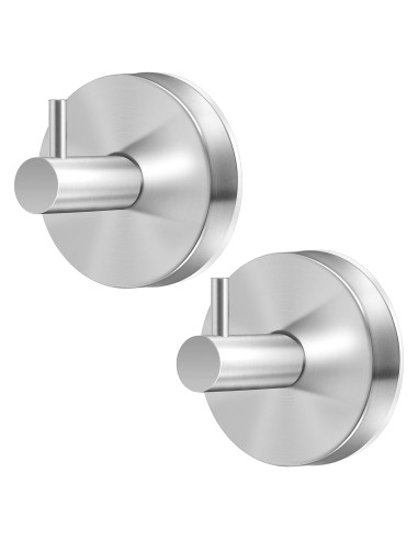 Ganchos de Ventosa Gohiuo para Ducha y Cocina - Acero Inoxidable
