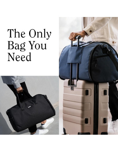 Bolsa de viaje 2 en 1 Halfday 45L con compartimento colgante