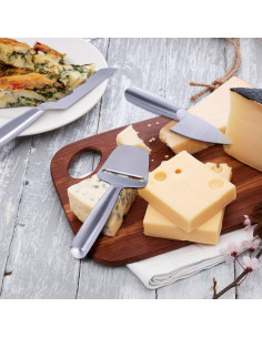 Juego de Cuchillos para Queso WoneNice - Acero Inoxidable, 6 Piezas 2