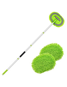 Kit de Lavado de Autos Ordenado con Cepillo de Microfibra 157.5 cm