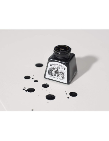 Tinta para Dibujo Winsor & Newton Negra 14ml
