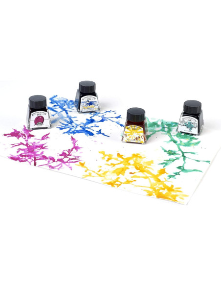 Tinta para Dibujo Winsor & Newton Negra 14ml