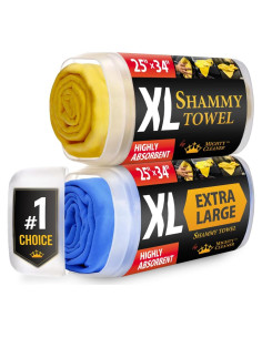Toalla Shammy XL Mighty Cleaner - 2pk 64x86cm Super Absorbente