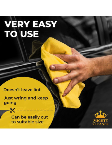 Toalla Shammy XL Mighty Cleaner - 2pk 64x86cm Super Absorbente