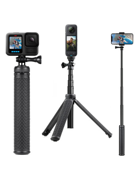 Palo de Selfie 3 en 1 SOONSUN Impermeable para GoPro y Móviles